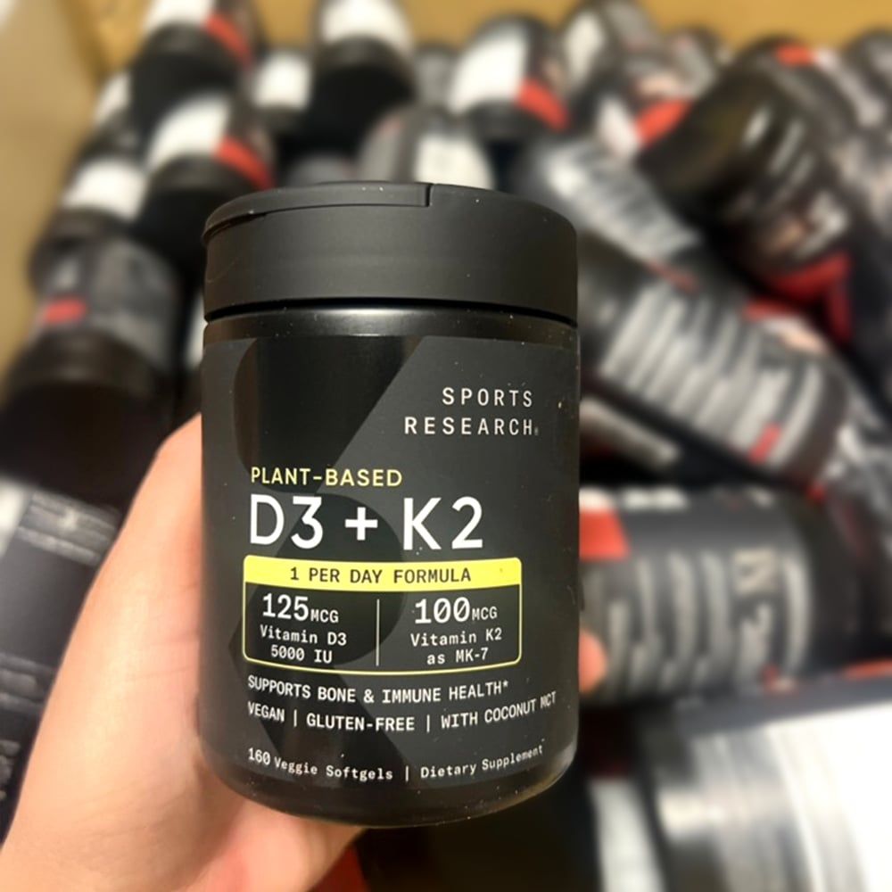 VIÊN UỐNG VITAMIN D3+K2 SPORT RESEARCH