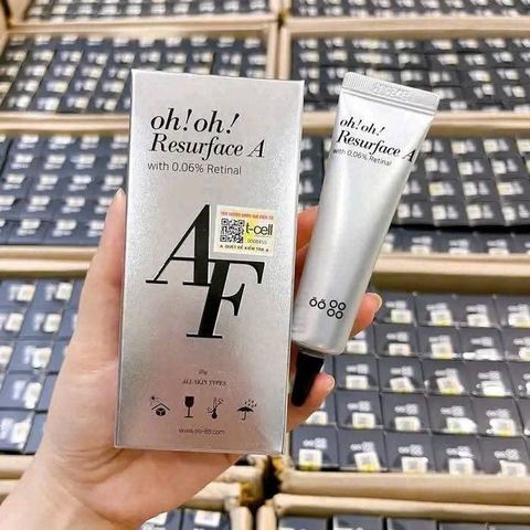 TINH CHẤT TRẺ HOÁ, LÀM SÁNG DA OH! OH! RESURFACE A 20G (with 0.06% retinal)