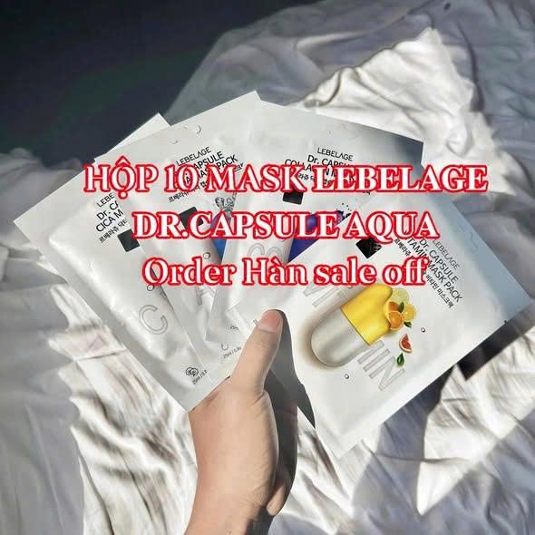 MẶT NẠ LEBELAGE CAPSURE MASK HỘP 10 MIẾNG