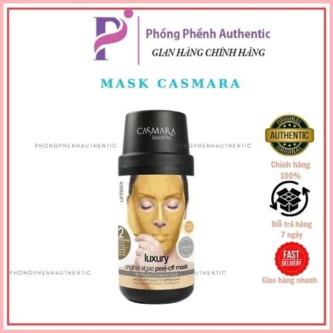 MẶT NẠ VÀNG 24K CASMARA LUXURY ALGAE PEEL-OFF MASK
