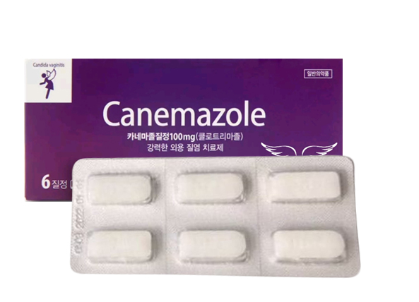 VIÊN ĐẶT PHỤ KHOA CANEMAZOLE HÀN QUỐC