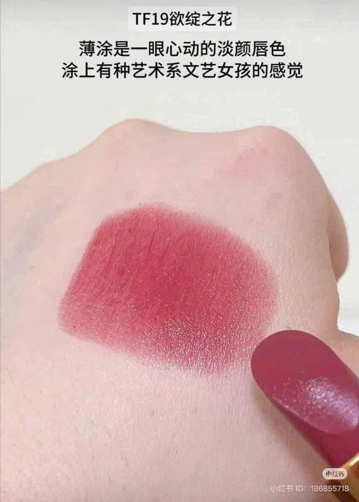 SON TF MINI MÀU 19 RUNWAY ROSE 1G