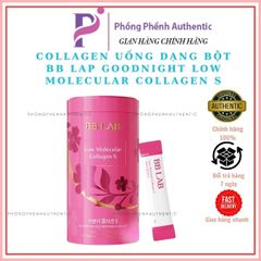 COLLAGEN UỐNG DẠNG BỘT BB LAP GOODNIGHT LOW MOLECULAR COLLAGEN S (MẪU MỠI)