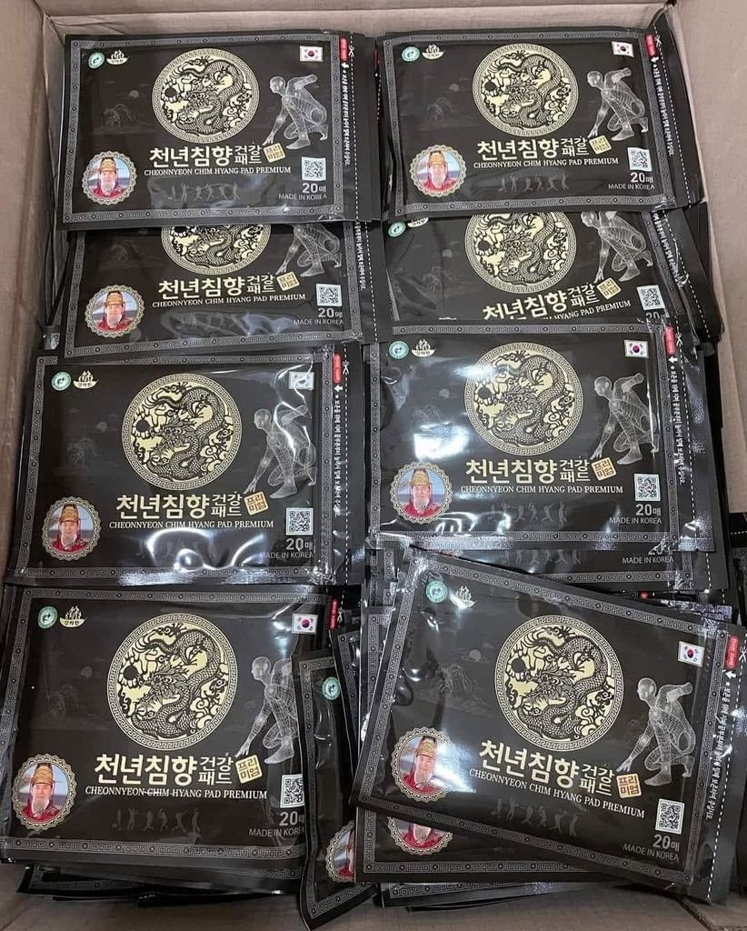 CAO DÁN HỒNG SÂM CHEONNYEON RED GINGSENG PAD PREMIUM -  TÚI 20M