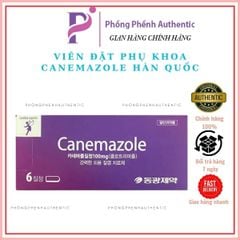 VIÊN ĐẶT PHỤ KHOA CANEMAZOLE HÀN QUỐC