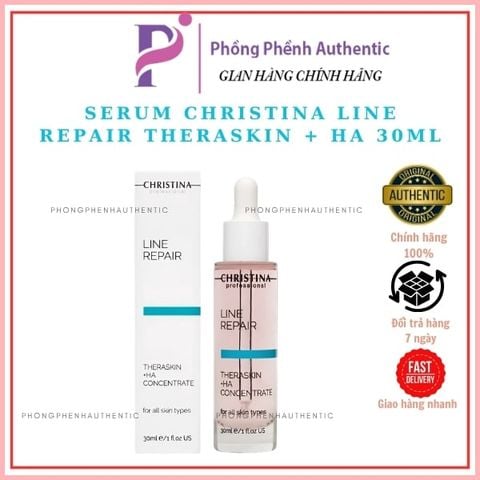 SERUM CẤP NƯỚC TRẺ HOÁ DA CHRISTINA LINE REPAIR THERASKIN + HA CONCENTRATE