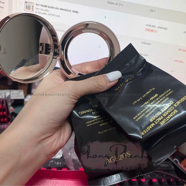 SET CUSHION AGE'S 20 SPF 50+ PA++++ DRAGON LIMITED EDITION