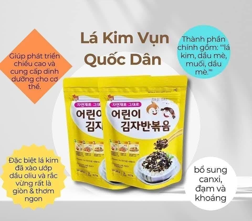 Rong Biển Ăn Liền Gói 40g