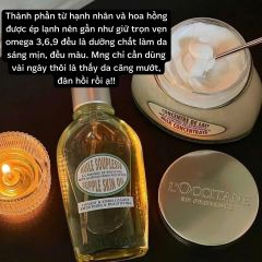 DẦU DƯỠNG HẠNH NHÂN L'OCCITANE ALMOND SUPPLE SKIN OIL 100ML