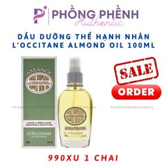 DẦU DƯỠNG HẠNH NHÂN L'OCCITANE ALMOND SUPPLE SKIN OIL 100ML