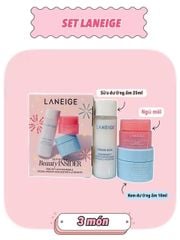 [BILL SEPHORA] SET DƯỠNG ẨM MINI LANEIGE 3 MÓN