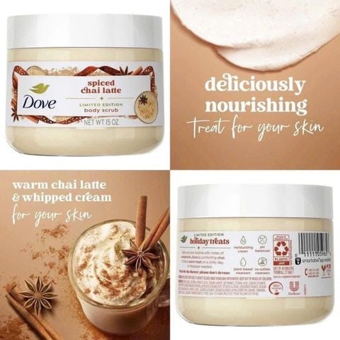 TẨY DA CHẾT DOVE MỸ BẢN 425g