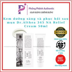 KEM DƯỠNG SÁNG DA VÀ PHỤC HỒI SAU MỤN DR.ALTHEA 345 NA RELIEF CREACN 50ML