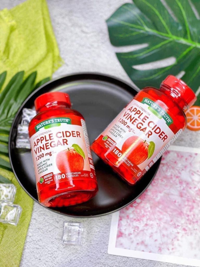 VIÊN UỐNG GIẤM TÁO NATURE'S TRUTH APPLE CIDER VINEGAR