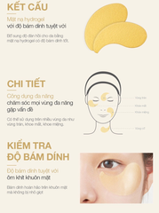 MẶT NẠ MẮT JM SOLUTION PRIME GOLD EYE PATCH