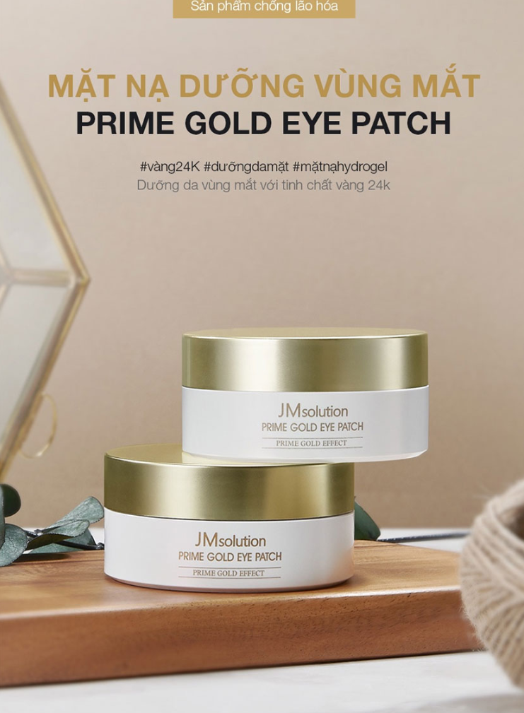 MẶT NẠ MẮT JM SOLUTION PRIME GOLD EYE PATCH