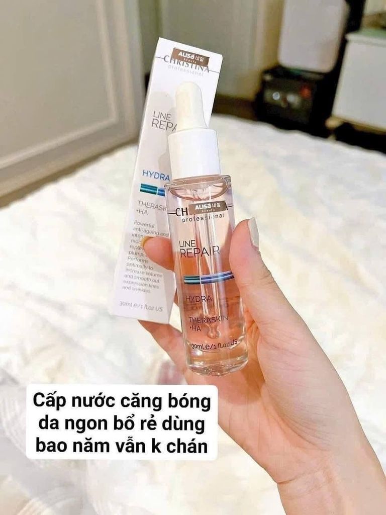SERUM CẤP NƯỚC TRẺ HOÁ DA CHRISTINA LINE REPAIR THERASKIN + HA CONCENTRATE