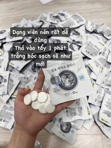 VIÊN TẨY LỒNG GIẶT DAISO TÚI 10V