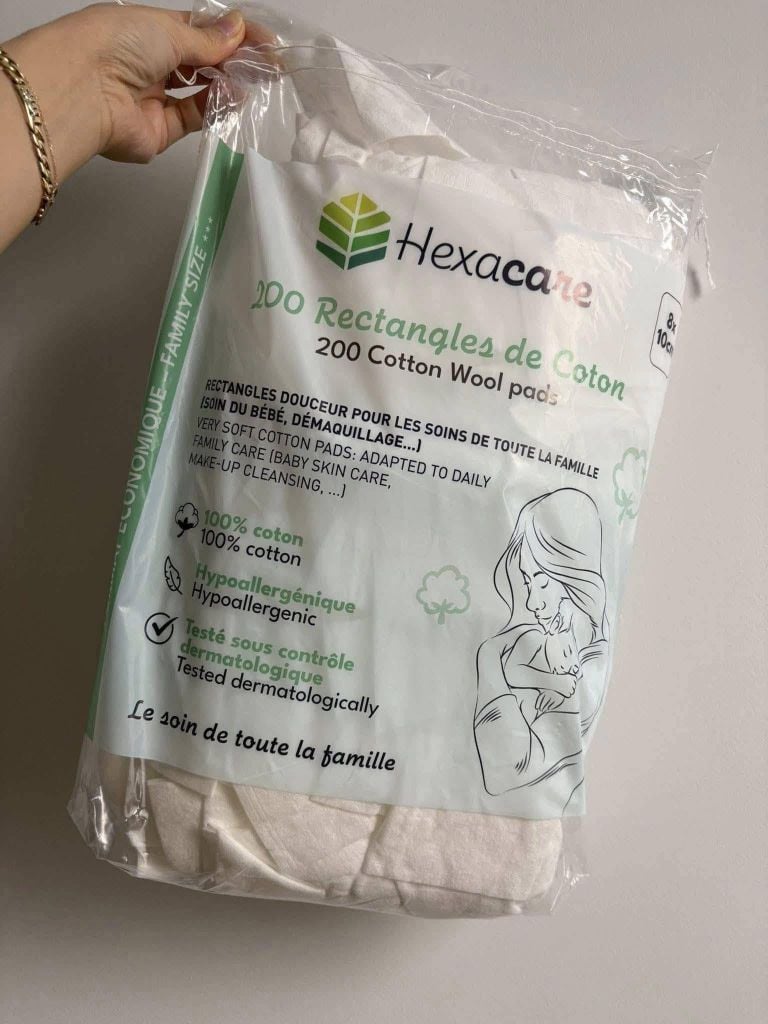 BÔNG TẨY TRANG HEXA LABORATORIES 200 MIẾNG