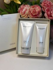 SET SỮA RỬA MẶT OHUI DƯỠNG TRẮNG 160ml + 1 tuýp 100ml