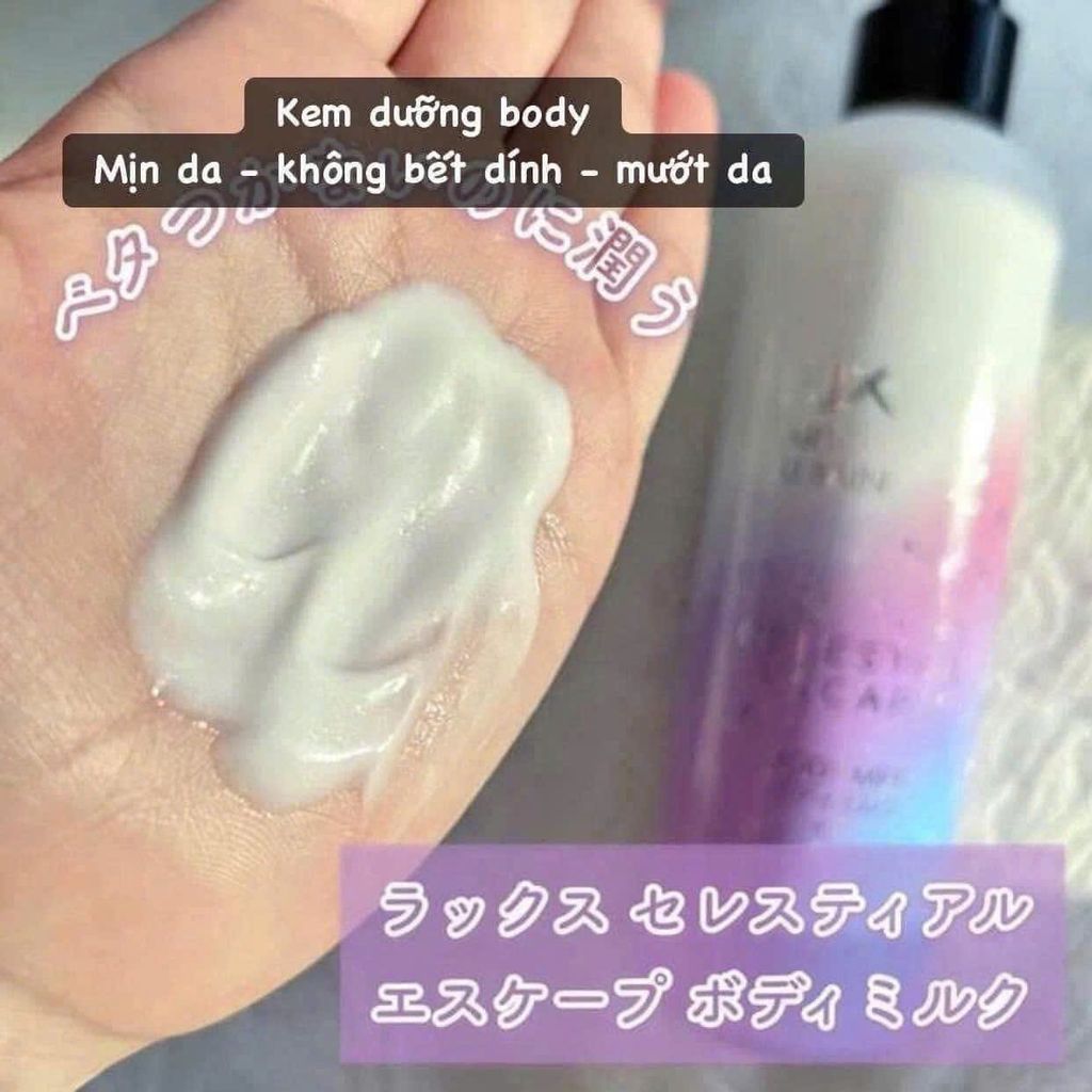 SET SỮA TẮM LUX L'ART DU BAIN CELESTIAL ESCAPE 3 MÓN