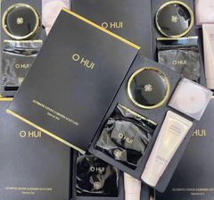 Set Phấn Nước OHUI Ultimate Cover Cushion Moisture 01 MILK BEIGE