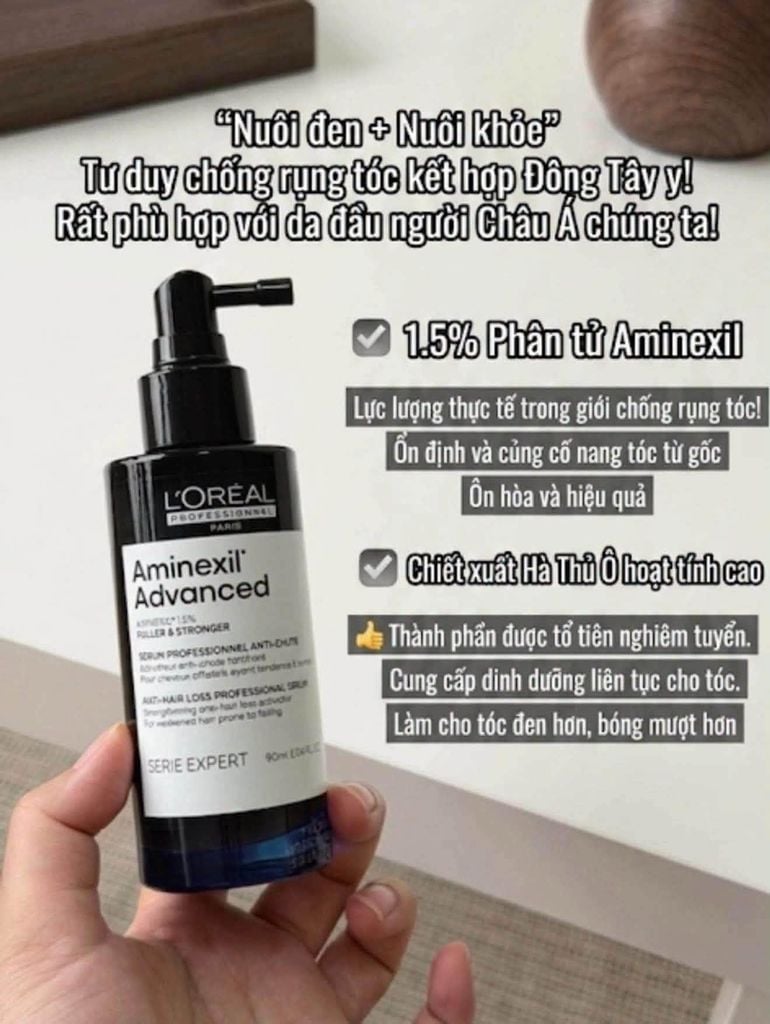 Tinh chất xịt tóc L'Oréal Professionnel Aminexil Advanced 30ML - 90ML