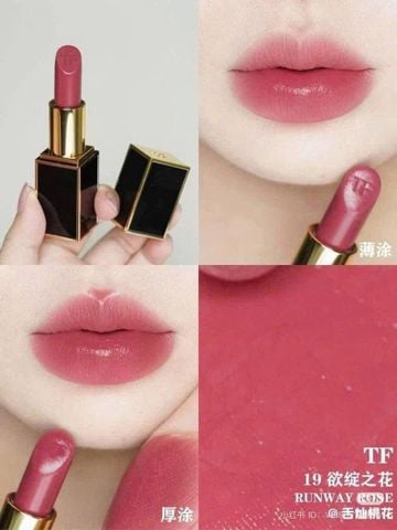 SON TF MINI MÀU 19 RUNWAY ROSE 1G