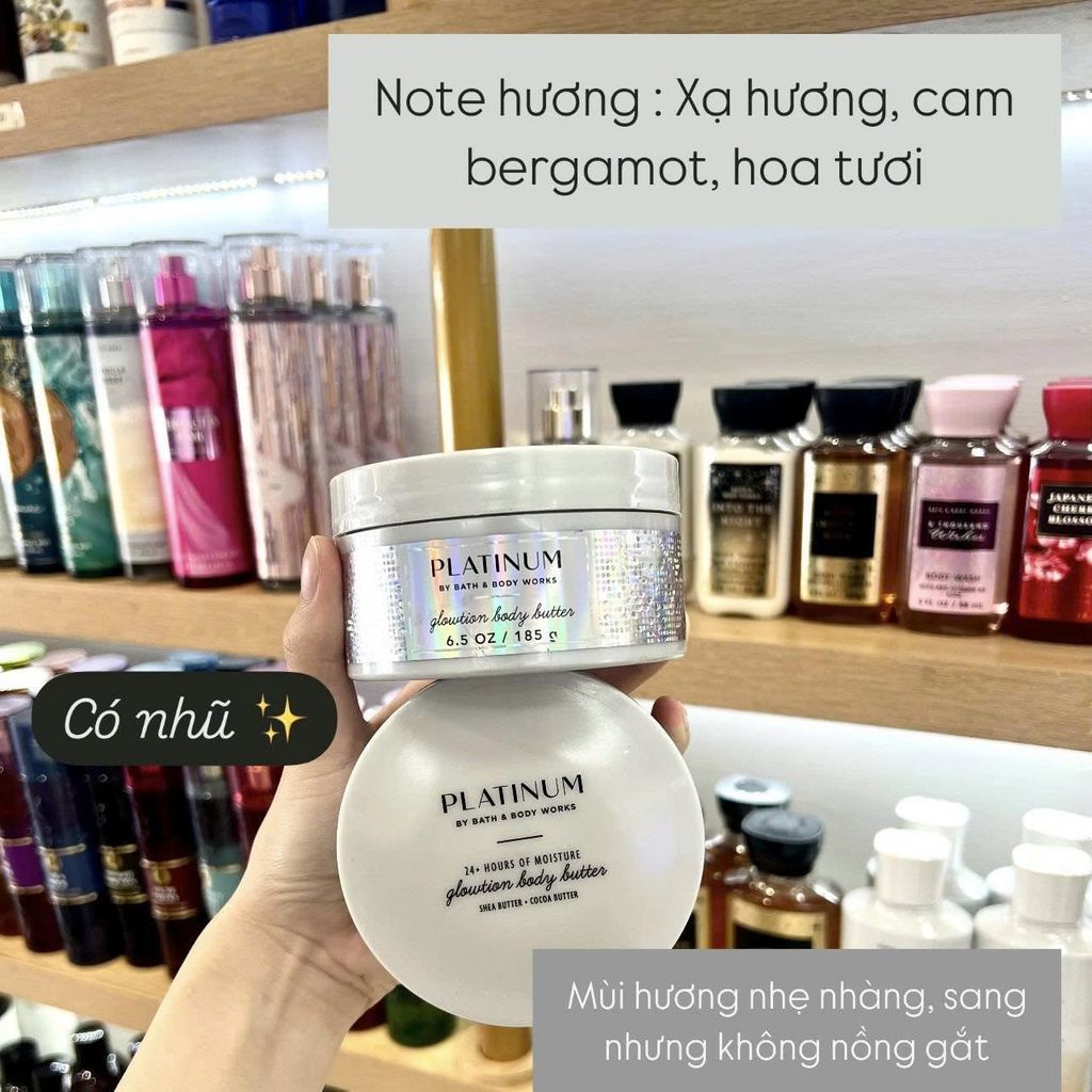 BƠ DƯỠNG THỂ CẤP ẨM CHUYÊN SÂU BATH BODY WORKS - BODY BUTTER BBW 185G