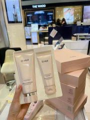 SET SỮA RỬA MẶT DƯỠNG ẨM OHUI MIRACLE MOISTURE CLEANSING FOAM 200+100ML