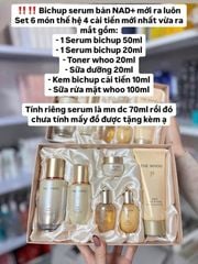 SET DƯỠNG WHOO BICHUP ULTIMATE RECOVERY YOUTH SERUM SPECIAL 6 MÓN