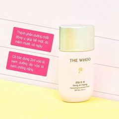 SỮA CHỐNG NẮNG KIỀM DẦU DƯỠNG DA TRẰNG MỊN WHOO VITAL HYDRATING SUN FLUID SPF 50+ PA+++