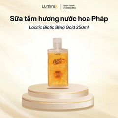 Sữa tắm hương nước hoa Pháp Lacitic Biotic Bling Gold 250ml