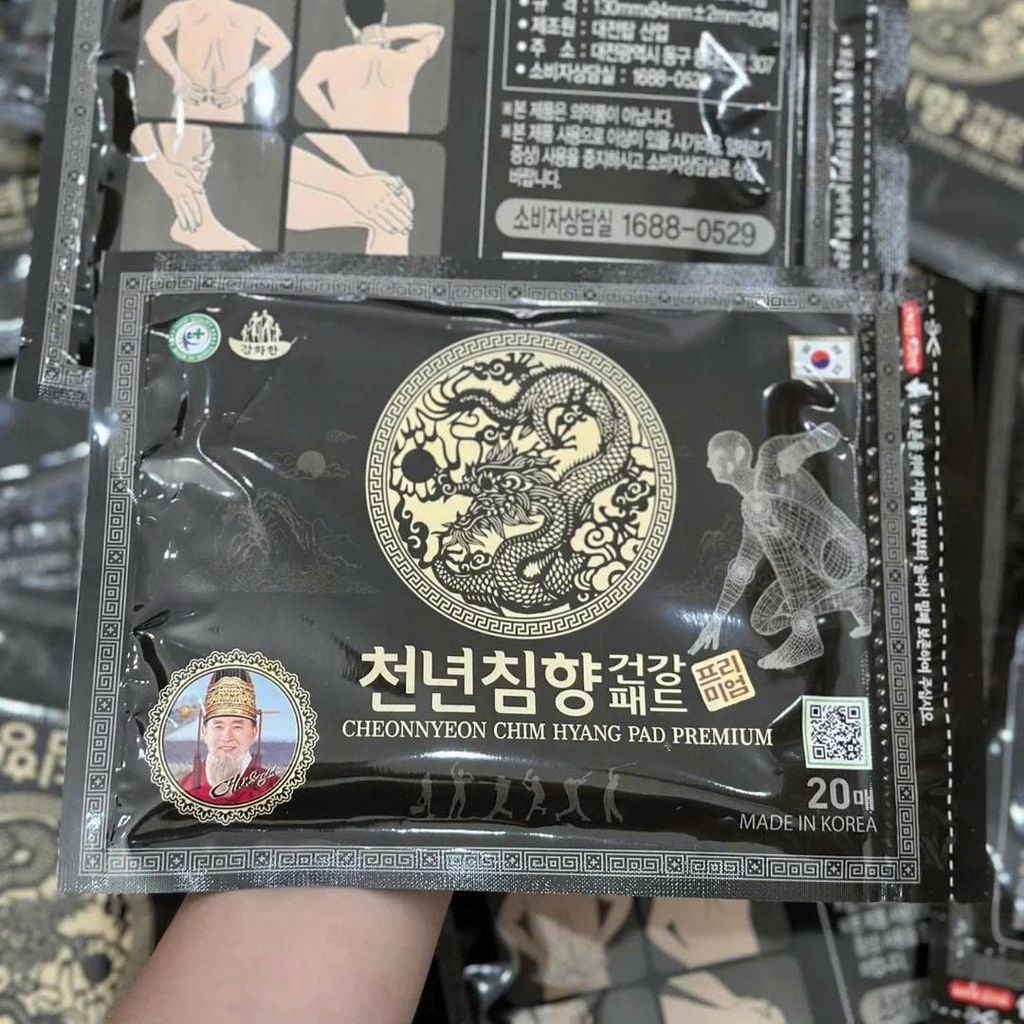 CAO DÁN HỒNG SÂM CHEONNYEON RED GINGSENG PAD PREMIUM -  TÚI 20M