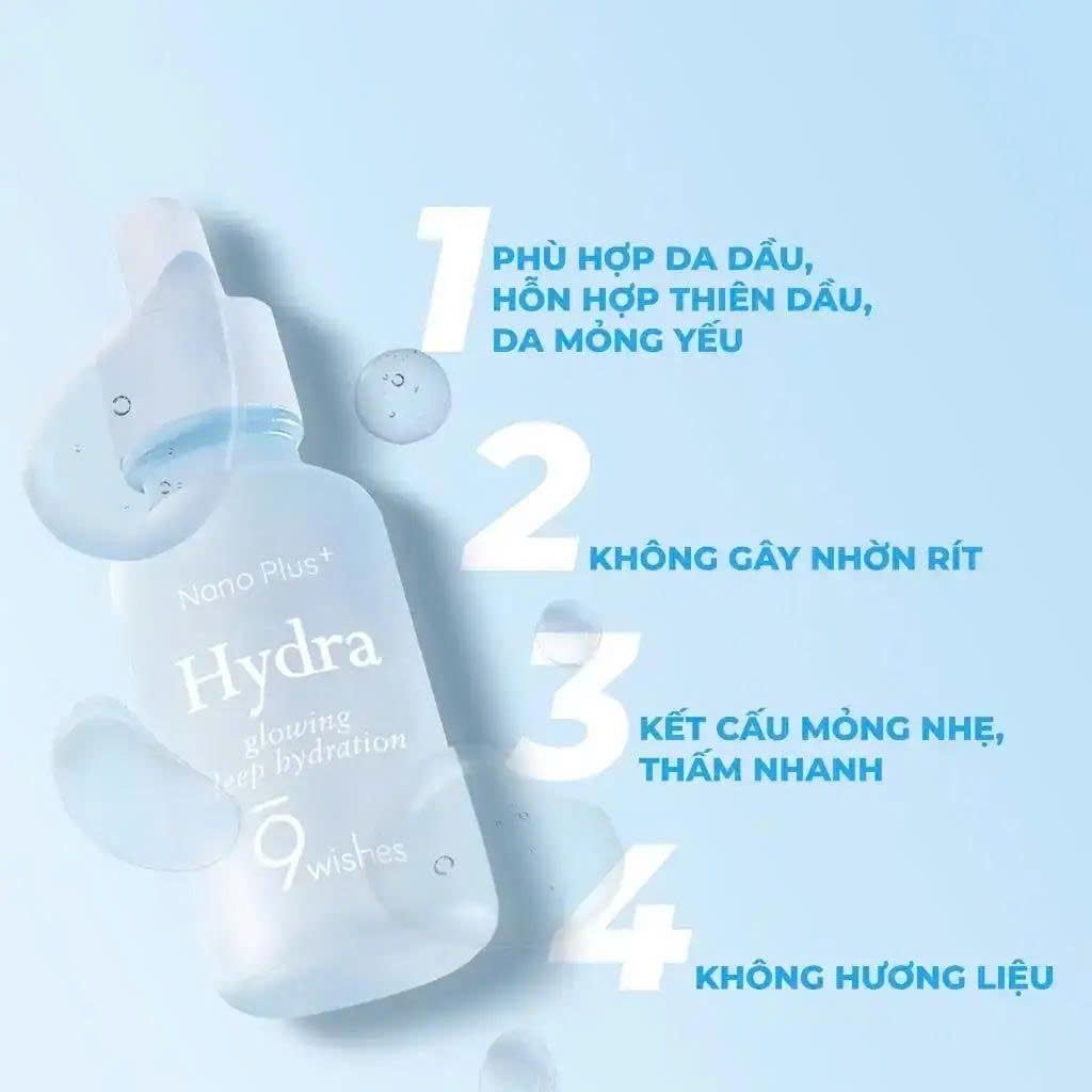 SET SERUM 9WISHES HYDRA NANO PLUS+ 30ML