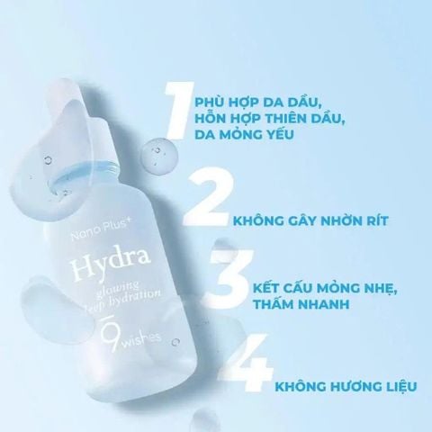 SET SERUM 9WISHES HYDRA NANO PLUS+ 30ML