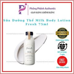 Sữa Dưỡng Thể Milk Body Lotion Fresh 75ml