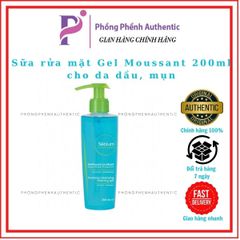 Sữa rửa mặt Bioderma Sebium Gel Moussant 200ml cho da dầu, mụn