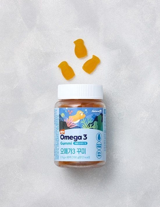 VIÊN BỔ SUNG OMEGA 3 CHO BÉ NATURALIZE DẠNG KẸO DẺO