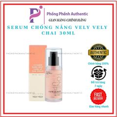 TINH CHẤT CHỐNG NẮNG VELY VELY VITAMIN DARK SPOT TONE-UP SUN SERUM