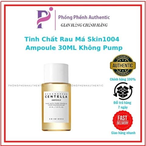 Tinh Chất Rau Má Skin1004 Madagascar Centella Asiatica 100 Ampoule 30ML Không Pump