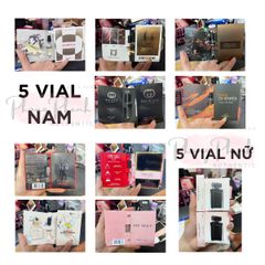Set 10 vial nước hoa Nam Nữ - quà tặng Sephora