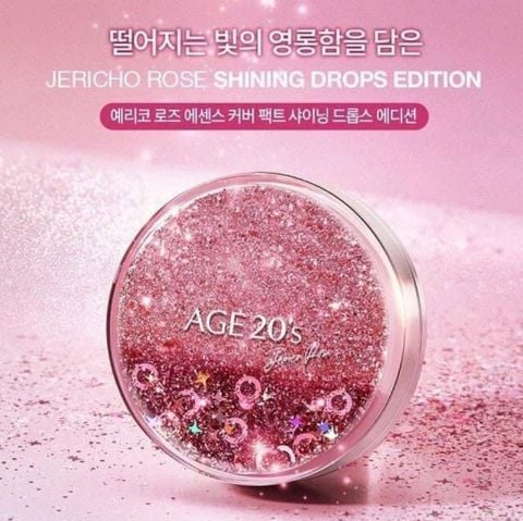 AGE 20's Shining Drop Edition Jericho Rose Essence Pink Pact Pink Latte No.21