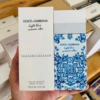 DG Light Blue Nữ bản Summer Vibes tester 100ml