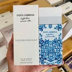DG Light Blue Nữ bản Summer Vibes tester 100ml