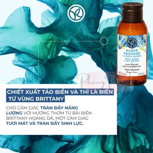 [MINI SIZE] Sữa tắm Yves Rocher LIMITED EDITION CÁC MÙI - YVES ROCHER Bath & Shower Gel 50ml