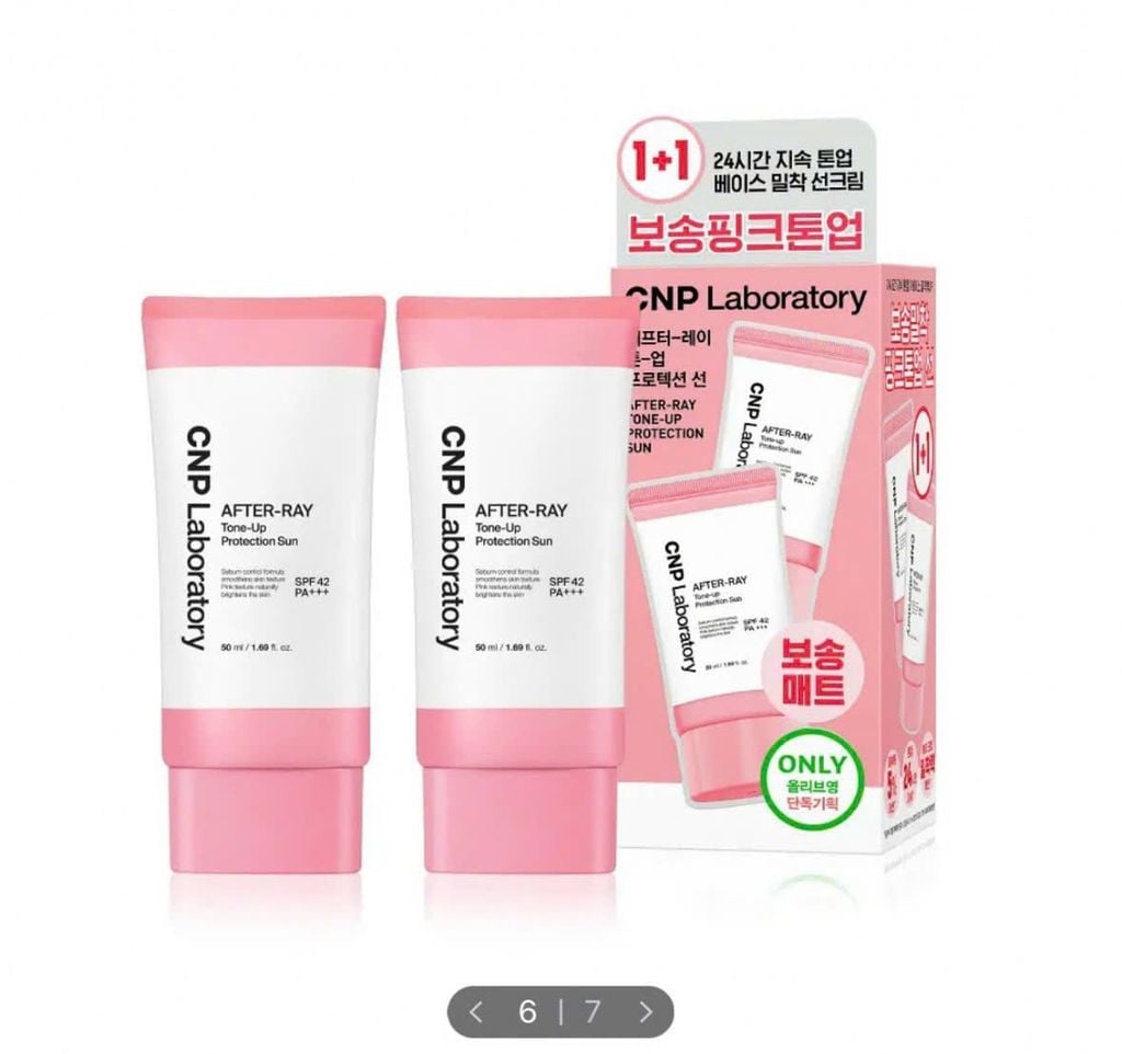 Set kem chống nắng CNP cho da dầu