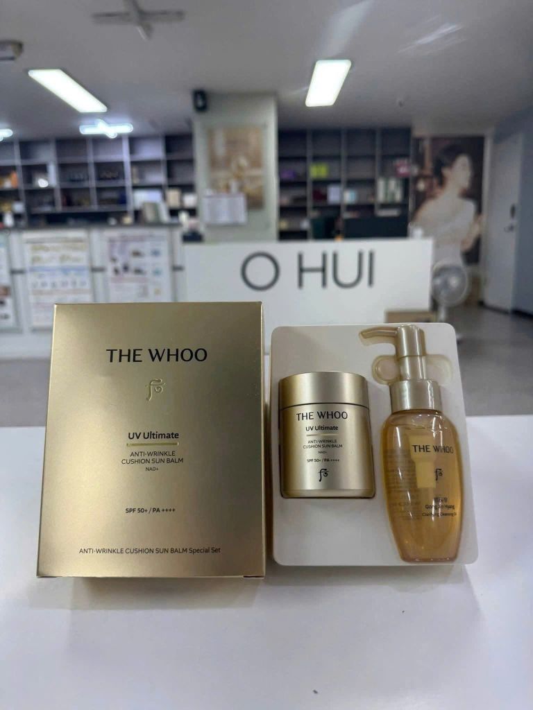 SET PHẤN CHỐNG NẮNG WHOO JIN HAE YOON CUSHION SUM BALM SPF 50 PA +++