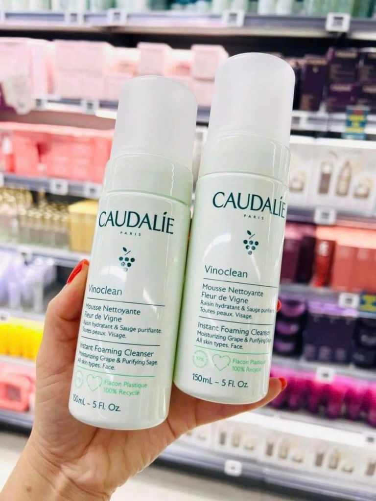 SỮA RỬA MẶT TẠO BỌT CAUDALIE MOUSSE NETTOYANTE FLEUR DE VIGNE 150ML