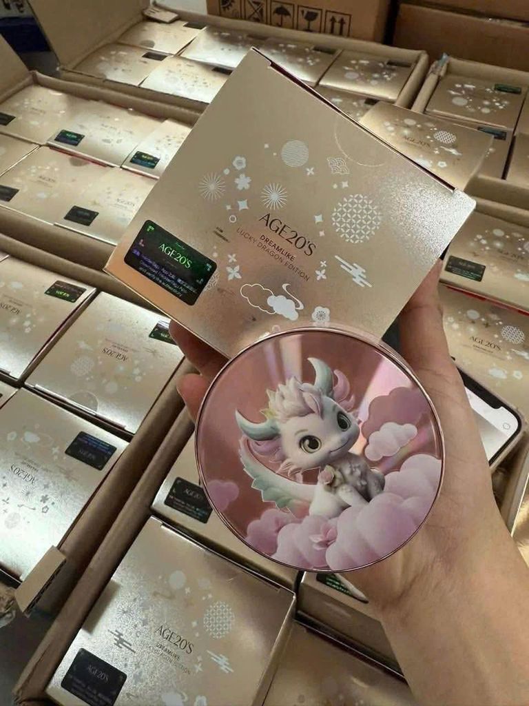 SET CUSHION AGE'S 20 SPF 50+ PA++++ DRAGON LIMITED EDITION